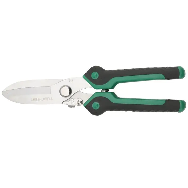 Tin Scissors Industrial Multi-purpose Gusset Trunking Shears PVC Wire Electrical Shears Garden Pruning