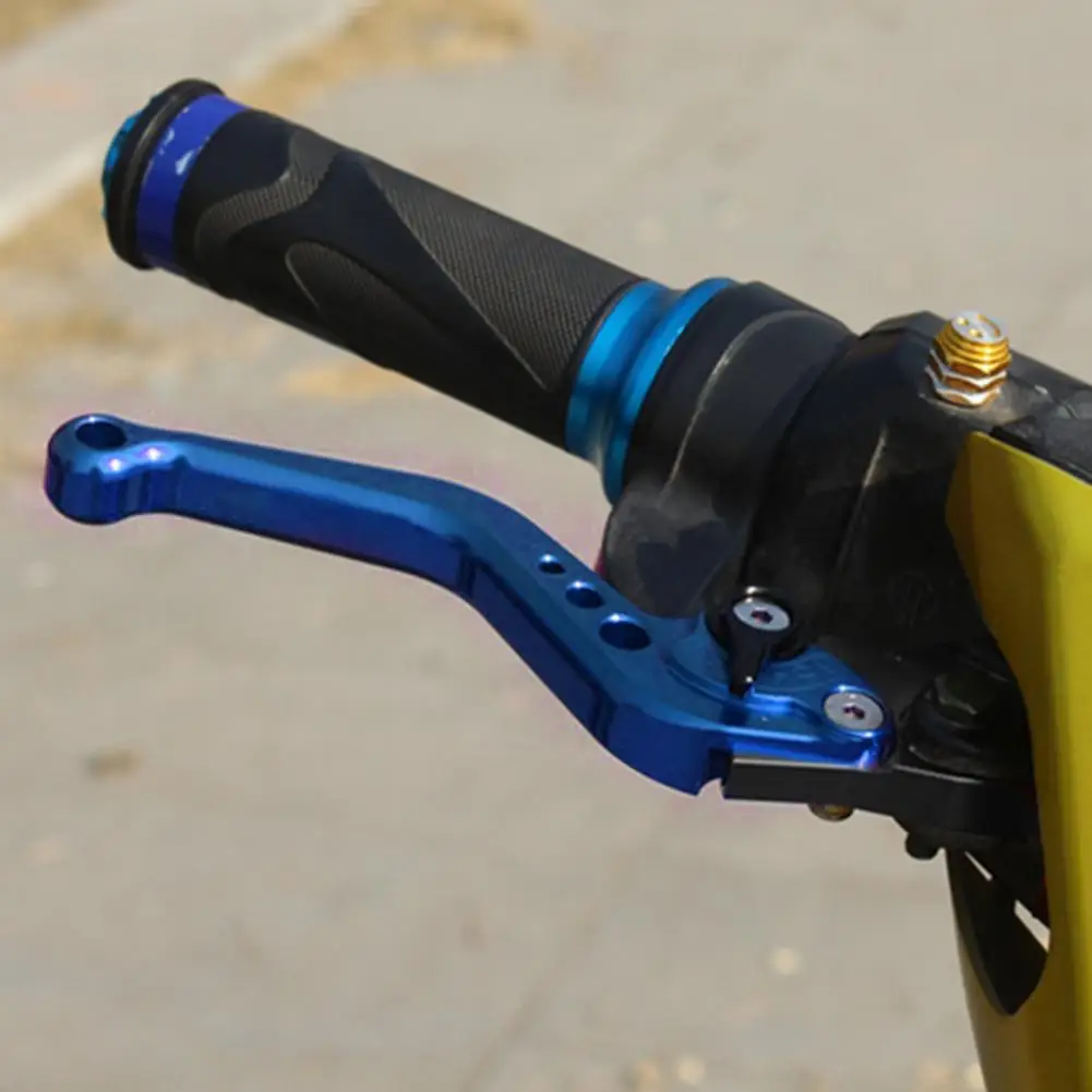 Alavanca de freio de motocicleta anti-risco, alavanca manual de moto, durável, alta resistência, 1 par
