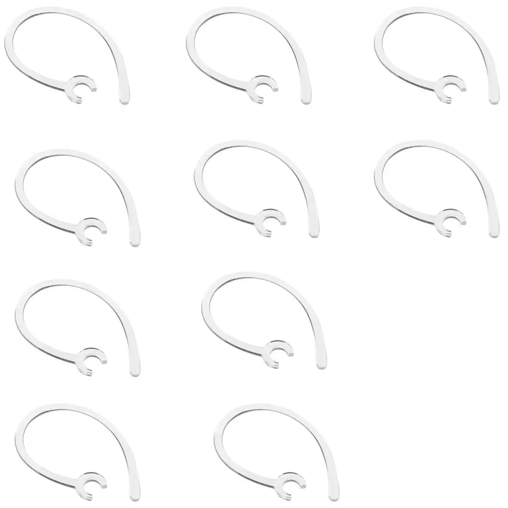 Wireless Bluetooth Ear Hook Plastic Loop Clip Rotatable Clamp Replacement Accessory for Bluetooth Sports Earphones