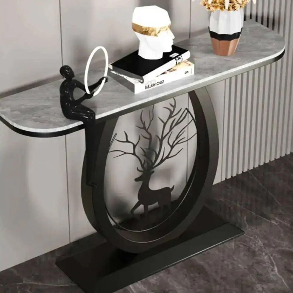 

Aesthetic Table Luxury Entryways Metal Nordic Console Minimalist Console Table Beauty Glamour Tisch Wohnzimer Home Furniture