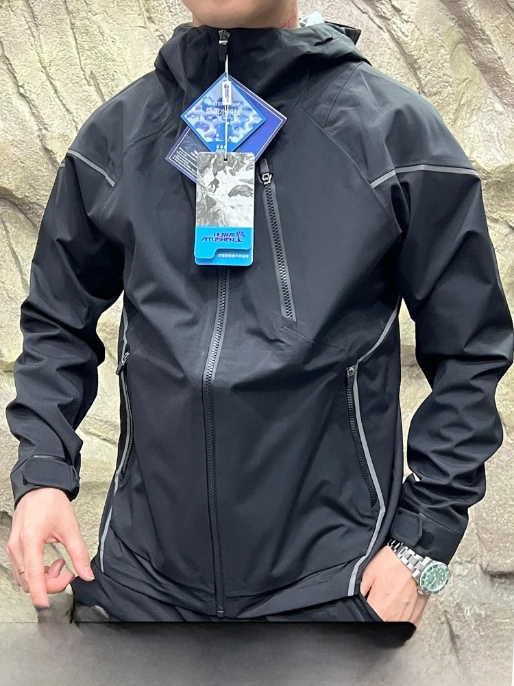 

Универсальная уличная моющаяся водонепроницаемая лазерная перфорированная полностью старая куртка для мужчин и женщин, подходит для подставки из полиэстера...