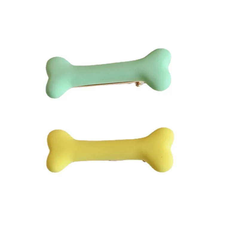 1pcs New Dog Bone Hairpin Fashion Harajuku Style Hair Clips Pet Charm Lovely Barrettes Styling Dog Hair Accessories