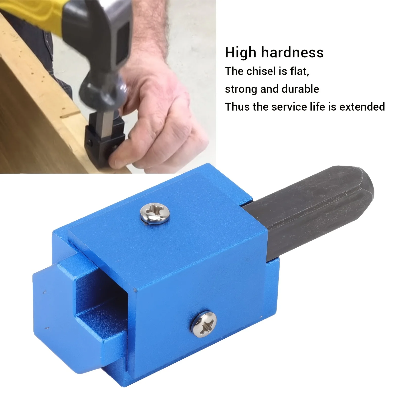 Right Angle Punch Chisel quare Mortise Chisel Squaring Tool for Cutting Square Mortised Door Hinge For Frames Box Tops Lids Door