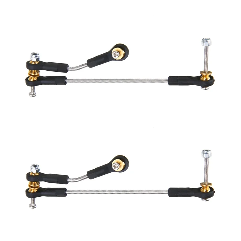 2 Set Steering Link Servo Link Rod Steering Linkage for C14 C24 C34 B1 B14 B24 B16 B36 1/16 RC Car Spare Parts