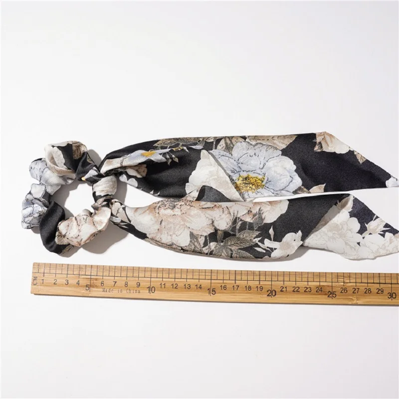 New Hair Accessories Triangle Streamer Large Intestine Hair Ring All-match Ponytail Cloth Ring