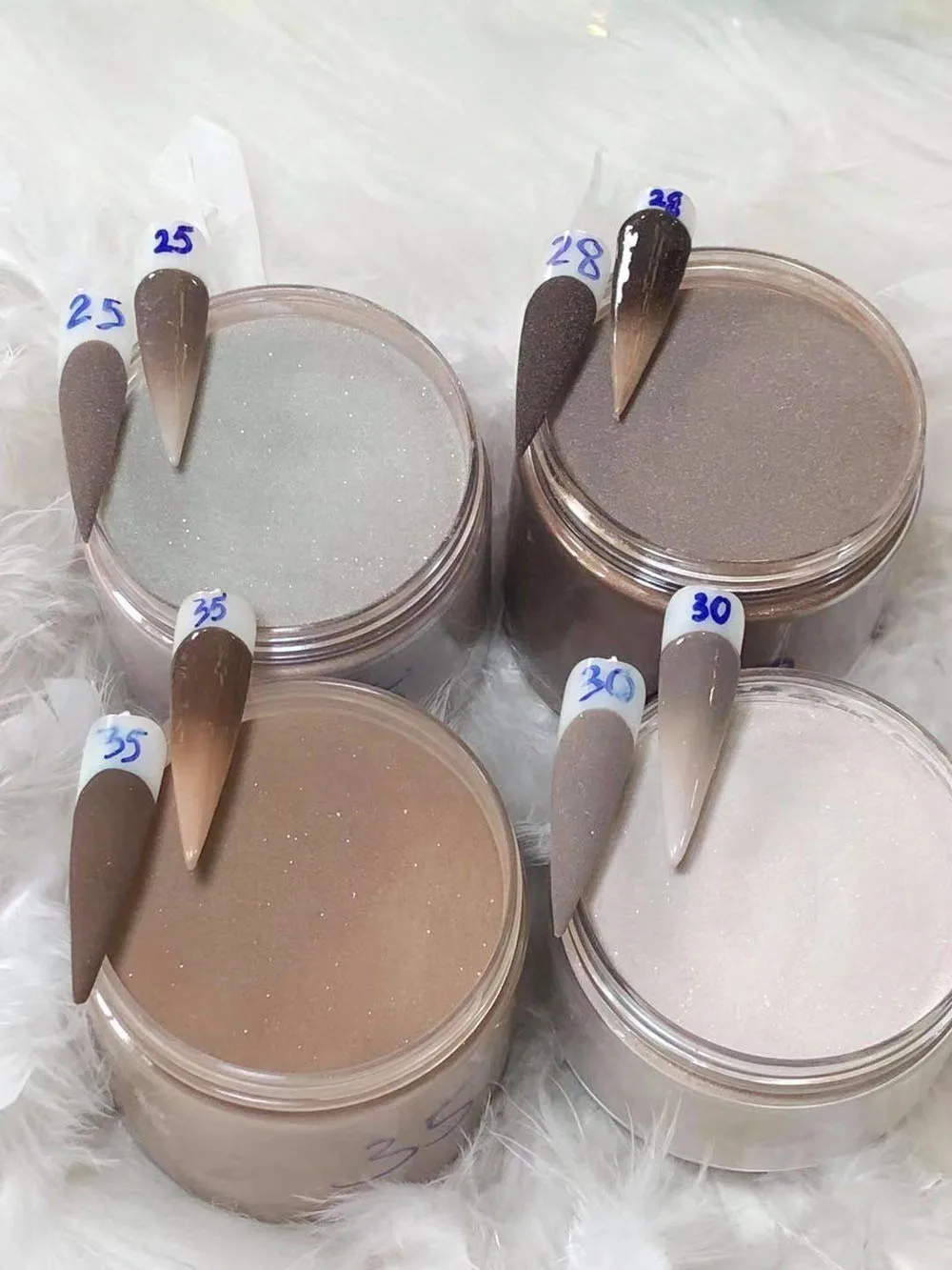 Polvo acrílico y de inmersión colorido, purpurina para extensión de uñas, decoración para tallado de uñas, 1 onza