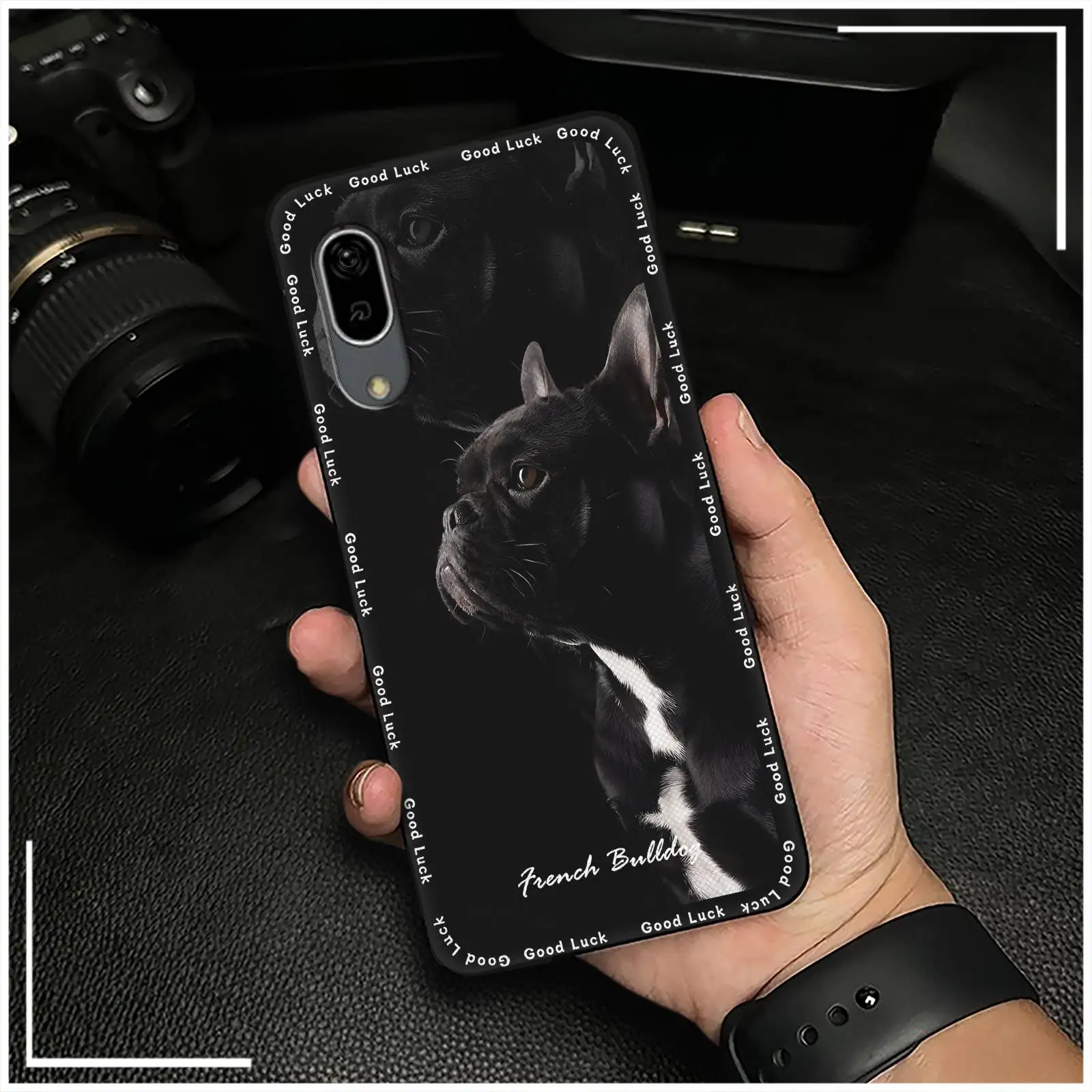 Funda de teléfono resistente a la suciedad con grafiti para Sharp Aquos Sense3 Lite/Sense3/Basio/One S7/SH-02M/SHV45, antipolvo y a prueba de golpes