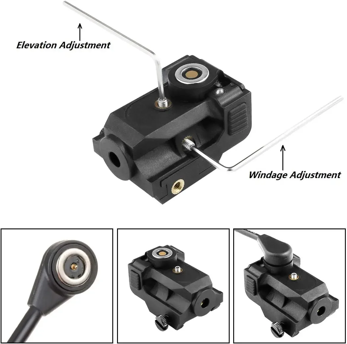 مصباح يدوي تكتيكي مدمج مسدس ليزر لـ Glock Taurus في الهواء الطلق الصيد الدفاع التدريب التكتيكي مسدس ضوء Nitecore