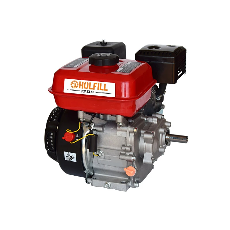 HOLFILL 7HP Single Cylinder 4 Stroke Air-Cooled 212cc Euro 5 Output Shaft 20mm 170F Half Speed Reduction Recoil Start Engine