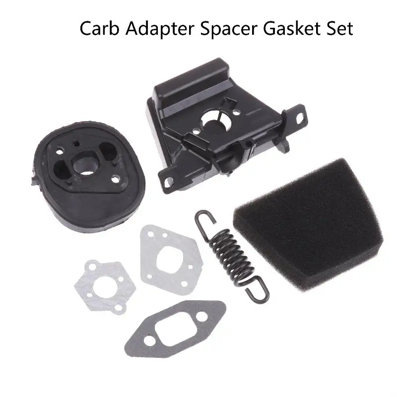 For Poulan 2050 2075 2150 2175 PP220 PP260 2055 Carb Adapter Spacer Gasket Set Chainsaw Replacement Parts