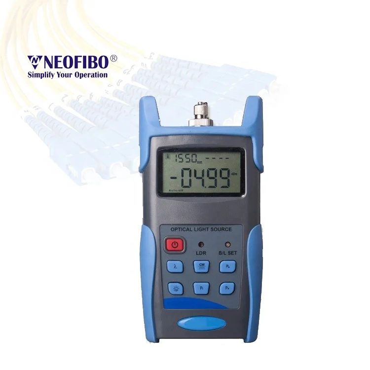 Neofibo OLS-3116 visual inspection light source portable optical led fiber optic light source power meter