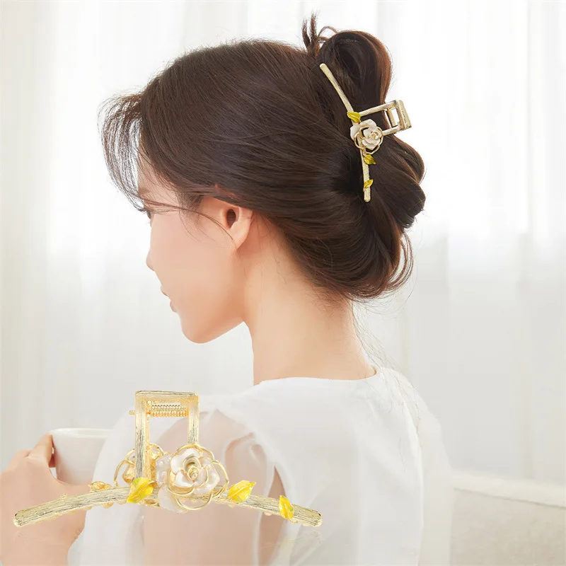 Jepit Rambut Modis Korea Jepit Rambut Gaya Rambut Jepitan Rambut untuk Wanita Anak Perempuan Aksesori Rambut Jepit Rambut Putih Mutiara 2022