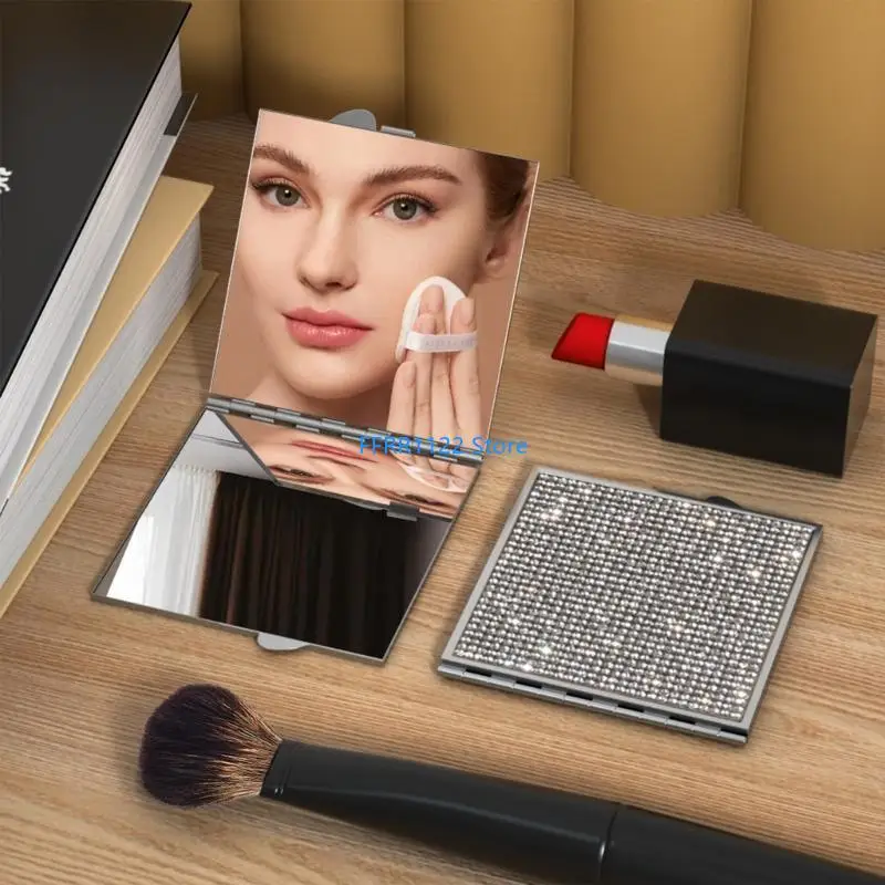 Gương Vanity nhỏ gọn Y1UF, Gương trang điểm du lịch cho túi túi túi, Gương mỹ phẩm