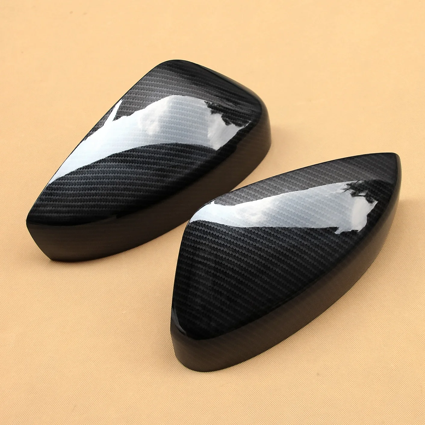 لمازدا CX-5 CX-9 2017-2025 ألياف الكربون الجانب الخارجي مرآة الرؤية الخلفية الغطاء الواقي CX5 CX9 اكسسوارات