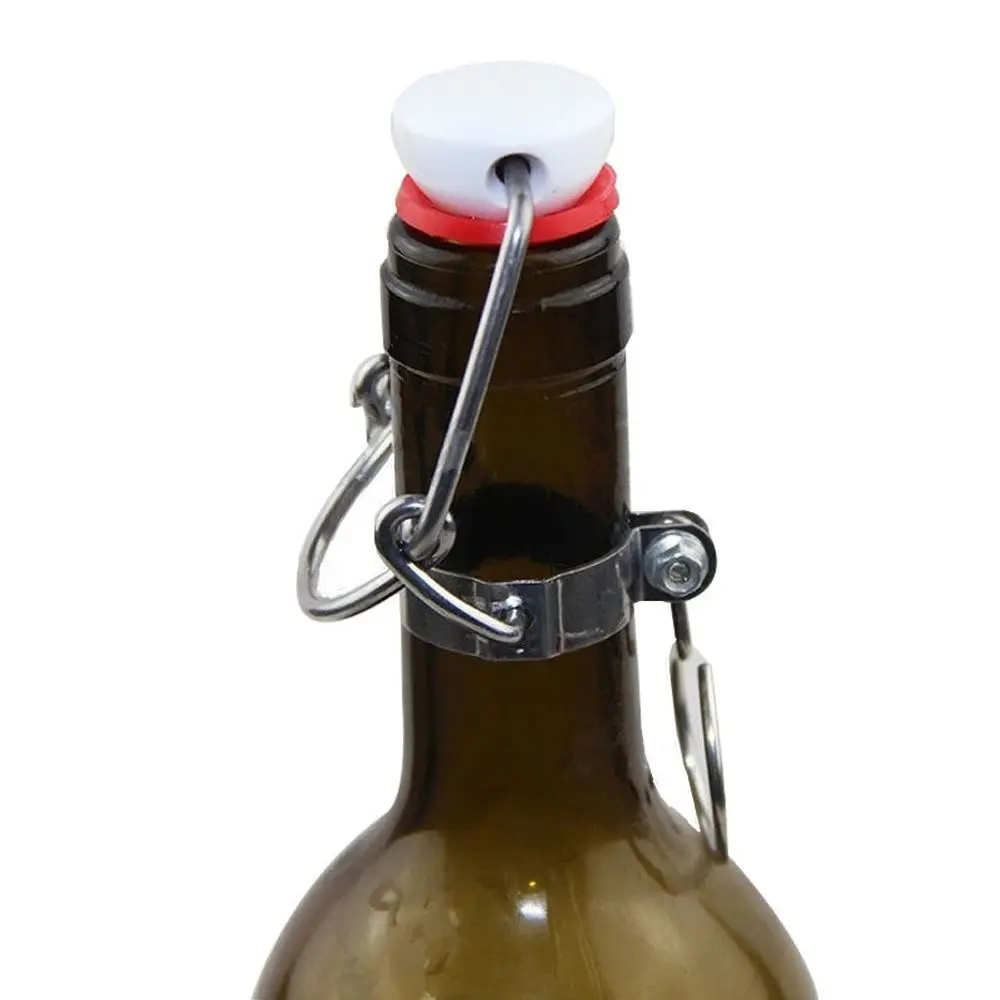 Homebrew Wine Storage Fashion Design Flip Top Stopper Home Supplies Swing Cap Sealed Cover Red Wine Stopper Bottle Cap