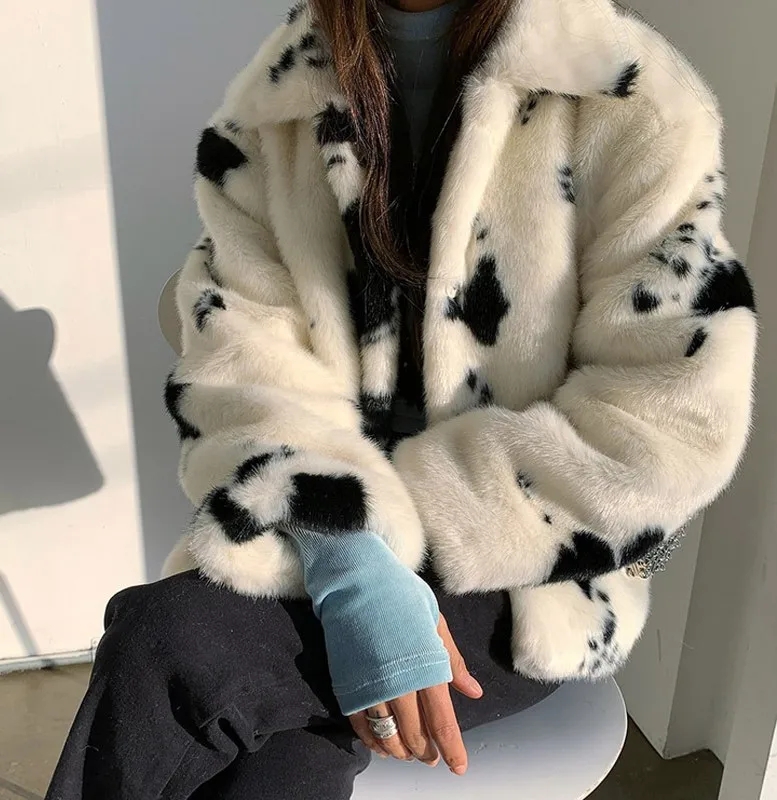 인조 모피 코트 롱 코트 여성용 맥시 데일리 아내 중국 스타일 디자인 퍼프 래글런 핸드 컷 편안한 고딕 캐시미어 OL