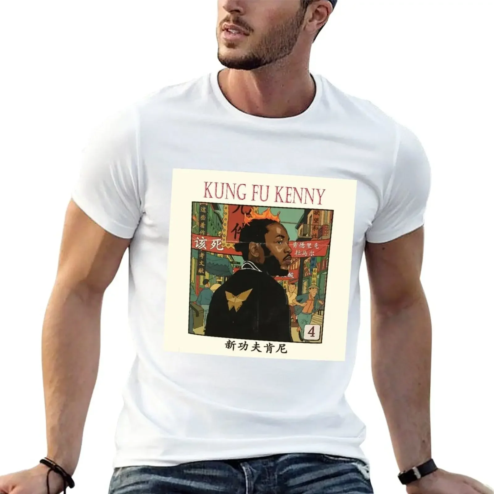 New kendrick lamar kung fu kenny T-Shirt boys white t shirts t-shirts man men graphic t shirts