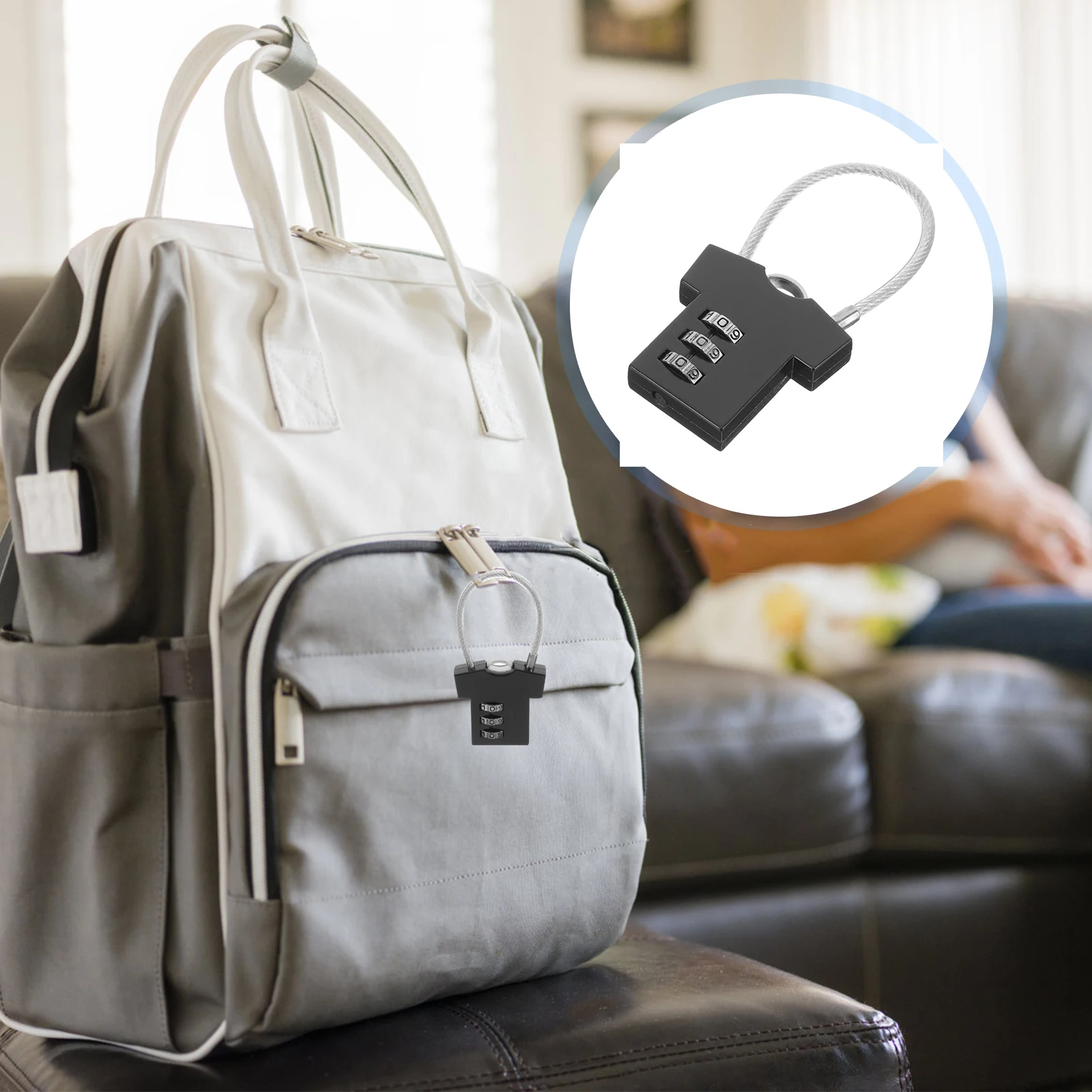 

Blind Code Lock for Travel Luggage Zinc Alloy Digital Combination Lock for Safety Protection Locker Locks Luggage Locks