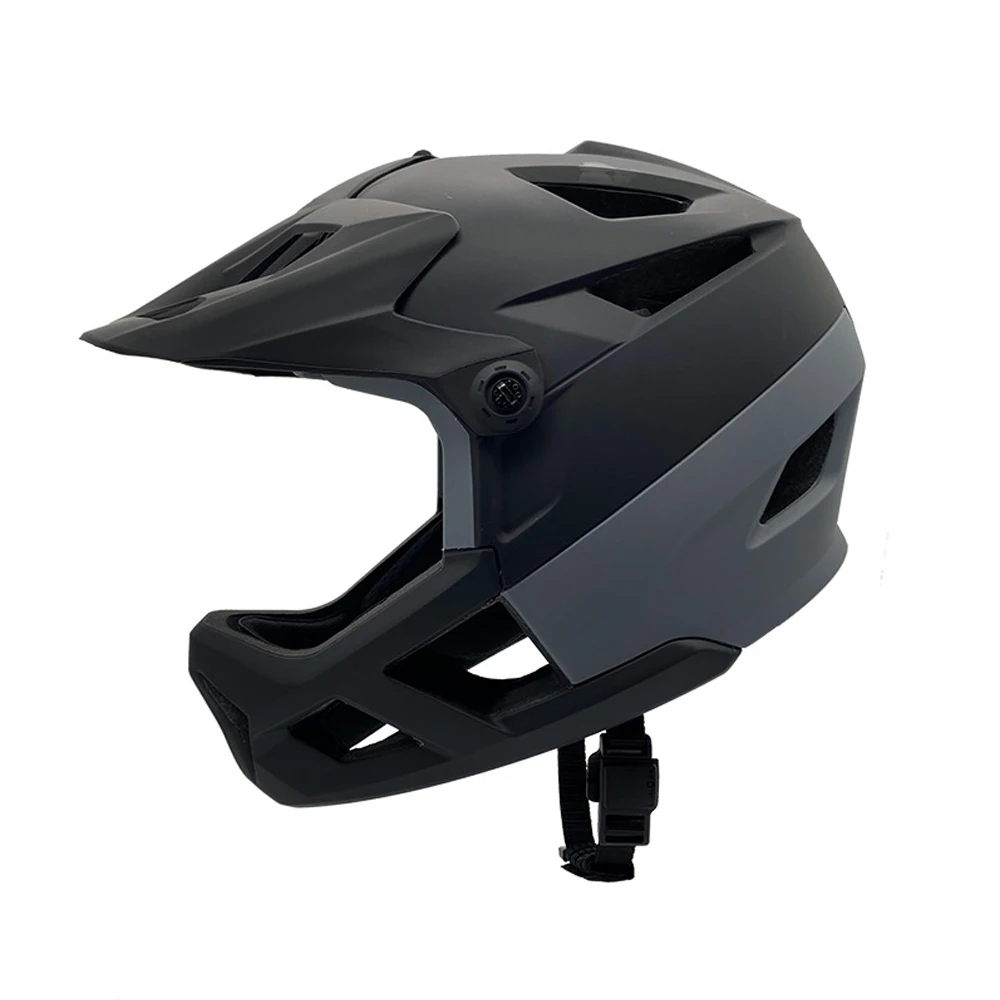 Capacete de Ciclismo Integral para Homens e Mulheres, Capacete de Bicicleta de Estrada Leve com Viseira Ajustável e Porta para Óculos, 55-59CM