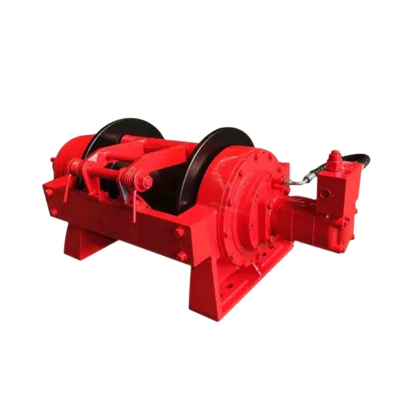 Hydraulic capstan winch 10ton DJ10PX Hydraulic rescue winch for utility vehicles