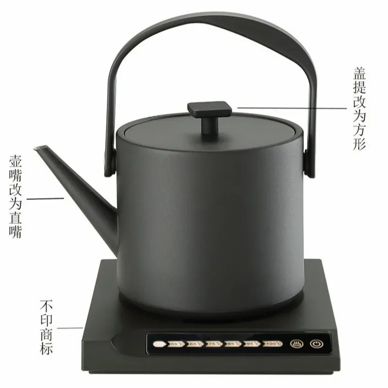 Electric Kettle Small Capacity Portable Travel Boiler Auto Shut Off Stainless Steel Tea Maker Home Office Water Heating Pot