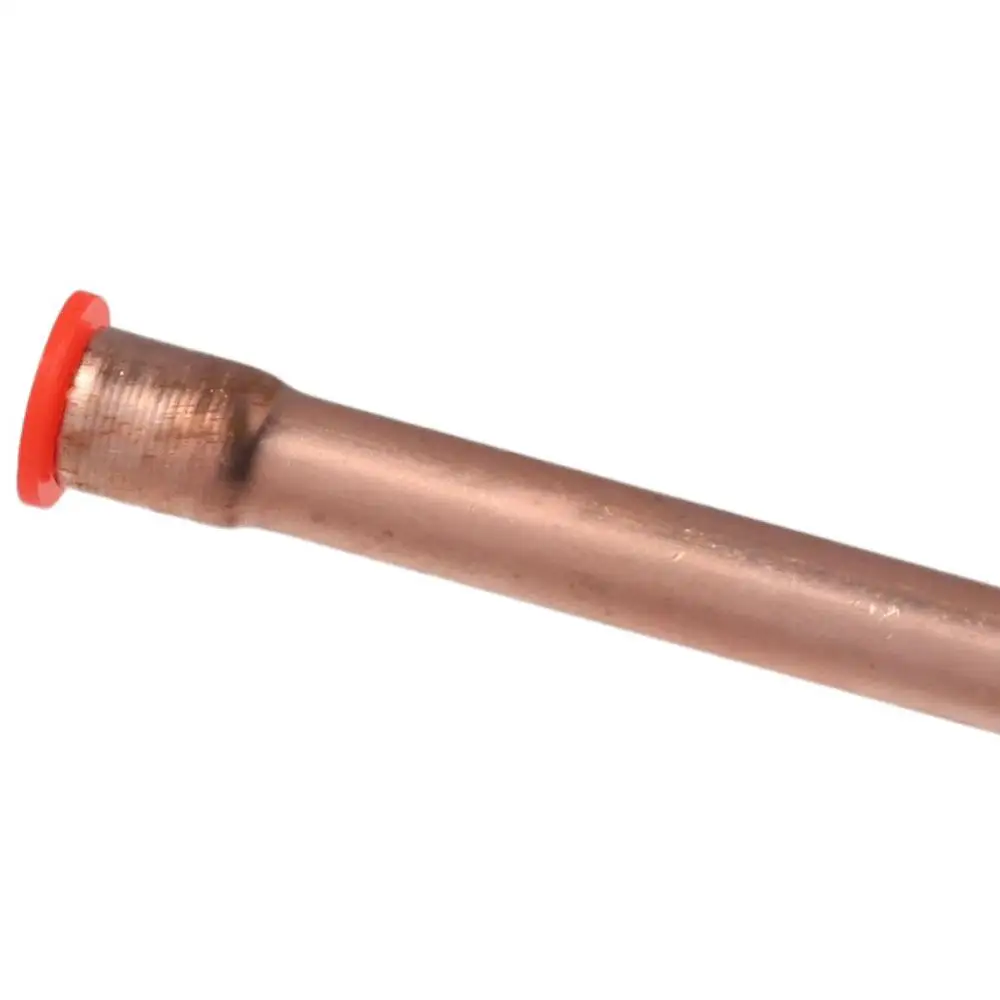 Forged Brass Air Conditioning Copper Pipe SAE 1/4 3/8 5/8 1/2 3/4 End Feed Coupler Flare Pipe Fitting Flare Pipe -20 to 120℃