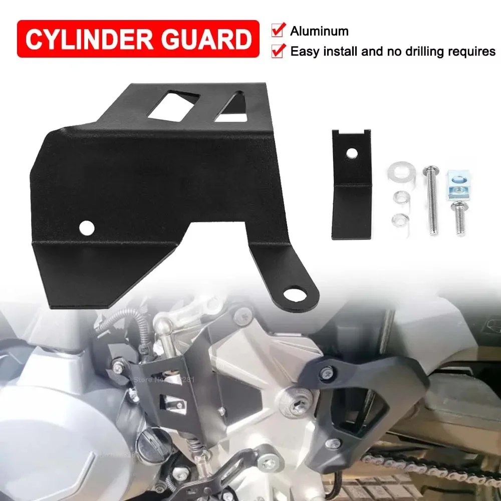 Motorcycle Rear Brake Master Cylinder Guard Gear Shift Lever Protective Cover For BMW F750GS F850GS Adventure F 850 GS 2018-2022