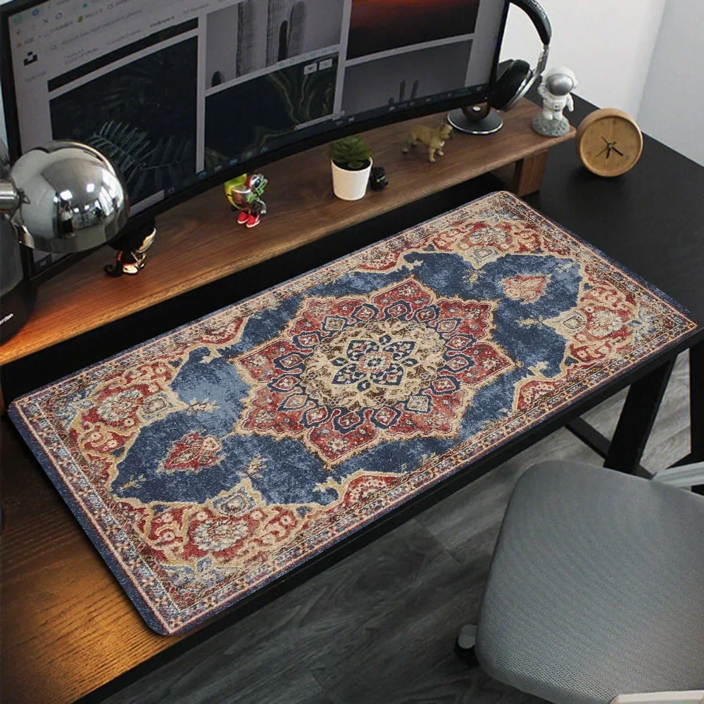 Persian mouse pad Xxl large office carpet mousepad gamer desk accessories keyboard pads new computer non-slip rubber table mats