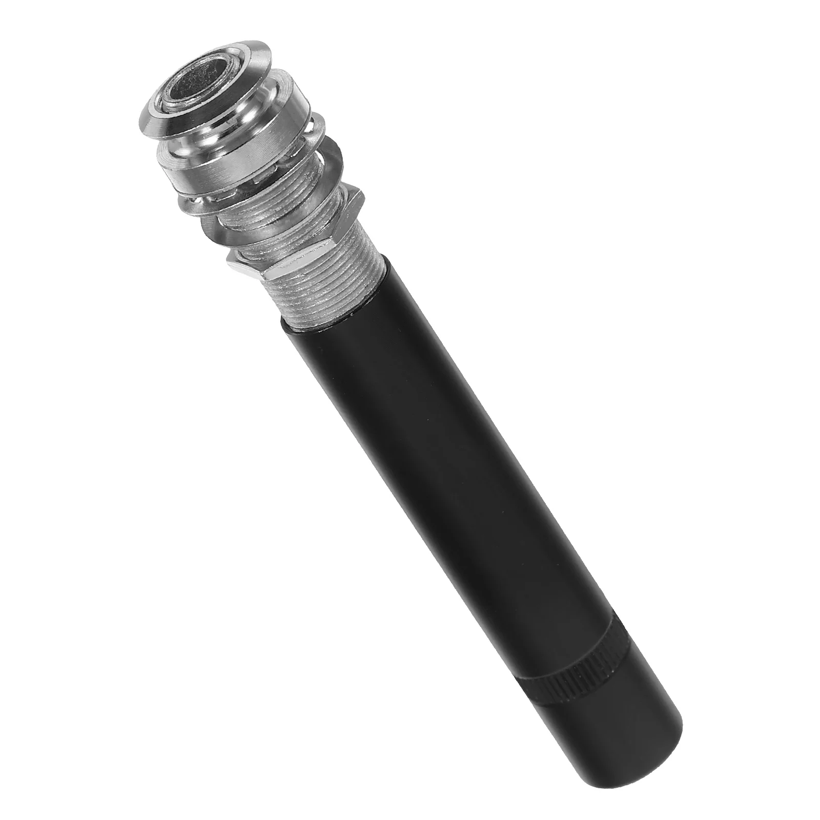 

Electric Guitar Accessories Output Jack Socket Metal End Pin Pickup Silver Bass Stereo