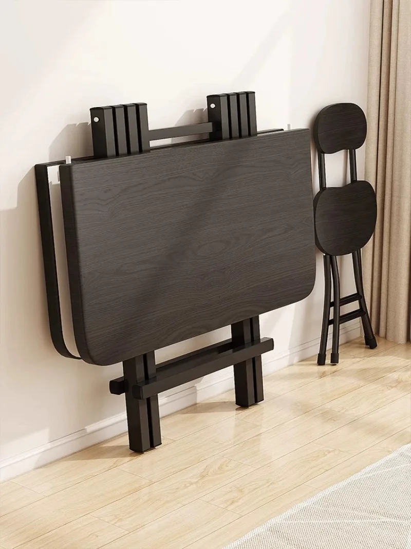

Folding table for home dining, simple portable multi-functional rental house stall, small folding table
