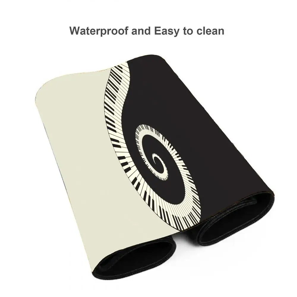 الاتجاه خمر الموسيقى ملاحظات البيانو الألعاب ماوس الوسادة الكمبيوتر المحمول ألعاب ماوس الوسادة أنيمي المضادة للانزلاق حصيرة لوحة المفاتيح حصيرة مكتبية ل Overwatch #5