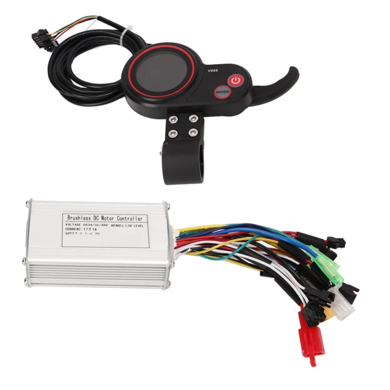 

Electric Scooter Controller LCD Display Screen Sine Wave 3 Modes 17A 24V 36V 48V