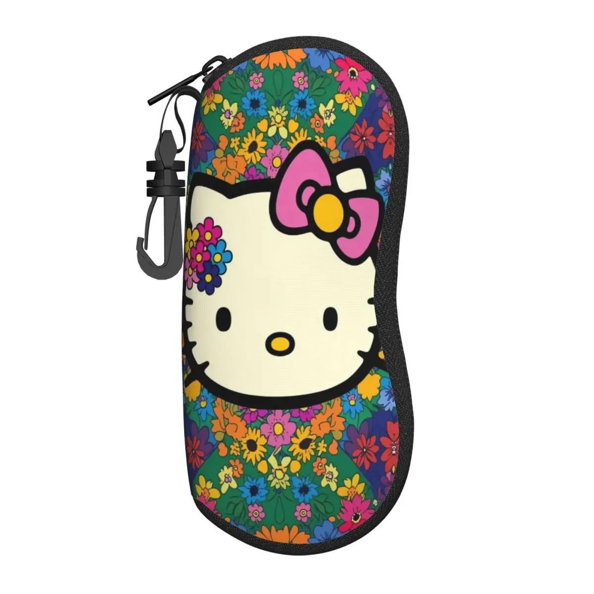 

Custom Hello Kitty Cartoon Glasses Case Portable Shell Eyeglasses Case Sunglasses Box