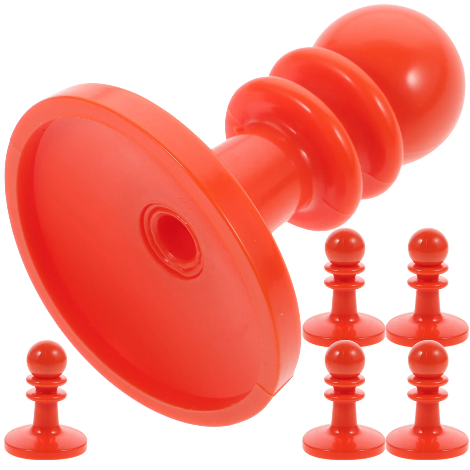 

6Pcs Tent Rod Protective Caps Plastic Outdoor Anti-Thunder Proof Hats Camping Supplies Rod Hats Proof Caps Camping Supplies