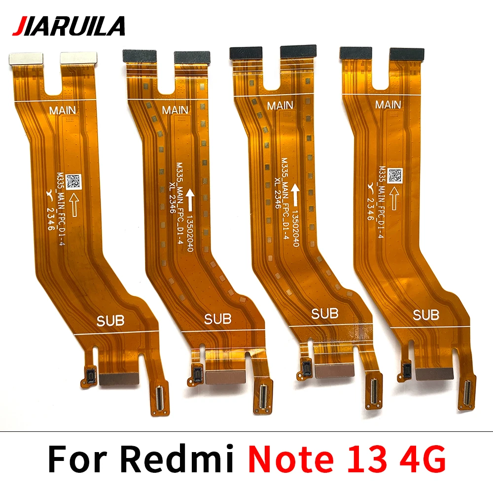 Main FPC LCD Display Connect Mainboard Flex Cable Ribbon Ribbon For Redmi Note 13 4G