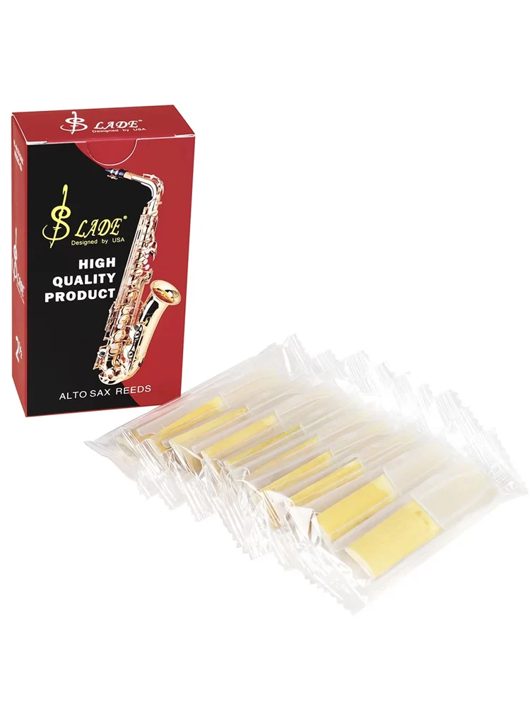 Anches de Saxophone SLADE force 2.5, Tube en bois synthétique de haute qualité pour Instruments à vent Alto/ténor, pièces de rechange