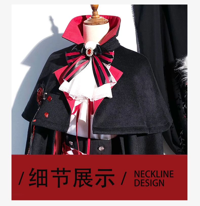 جديد Mooyiyi cos مقابلة مع مصاص الدماء تأثيري حلي هالوين عيد الميلاد لعب الأدوار حفلة المعرض الهزلي لعبة Anim jk