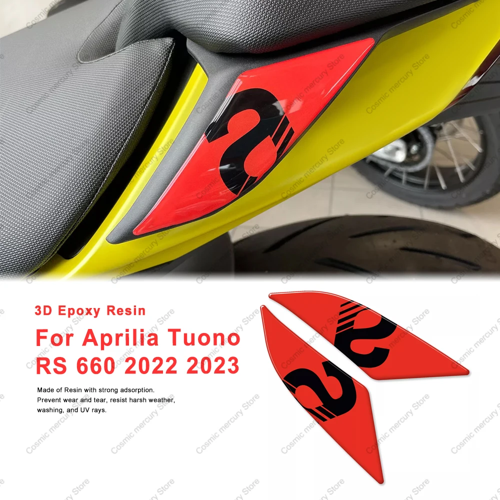 ​For Aprilia Tuono RS 660 2022 2023 3D Protector Decoration kit Stickers Tank pad protection Oil Gas Sticker