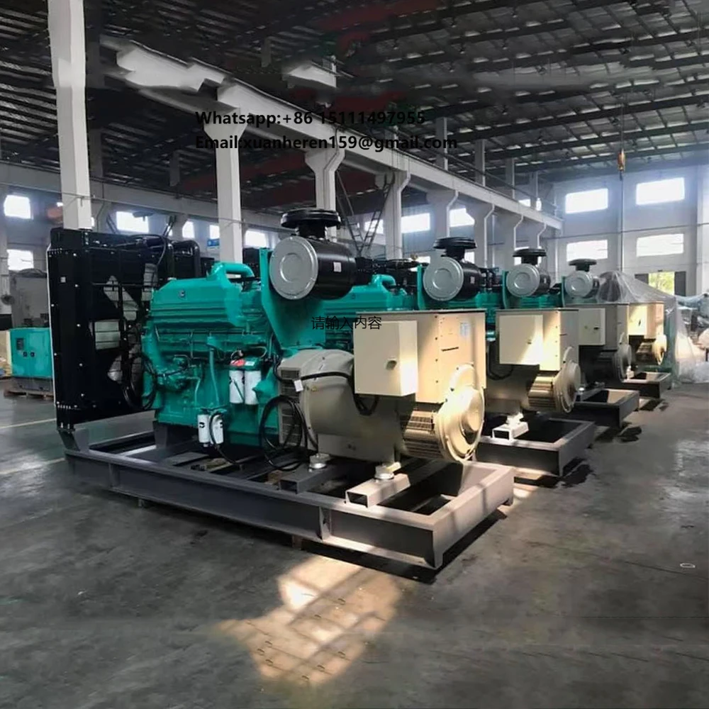 Second-hand Refurbished Cummins KTA19-G4 400KW 500KVA Alternator Electricity Generator diesel Genset