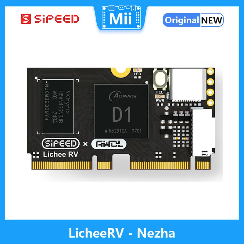 

Sipeed LicheeRV - Nezha CM C906 RISC-V Core Board Supports Linux WAFT