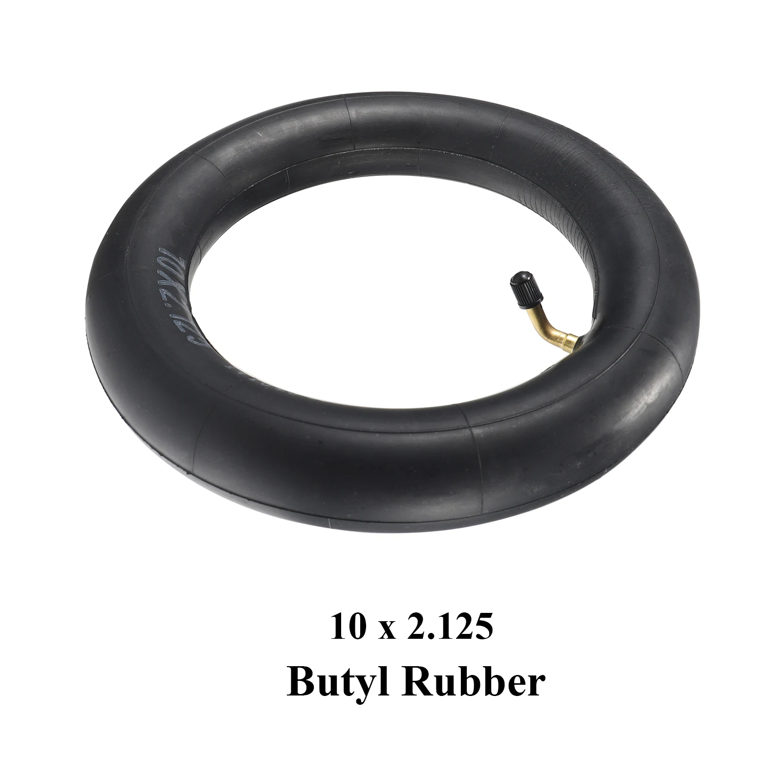 

10x2.125 Inner Tube Tire Pneumatic Camera Curved Mouth for Electric Scooter Balancing Car Bent Valve Repair Tires 10 Inch Tyre