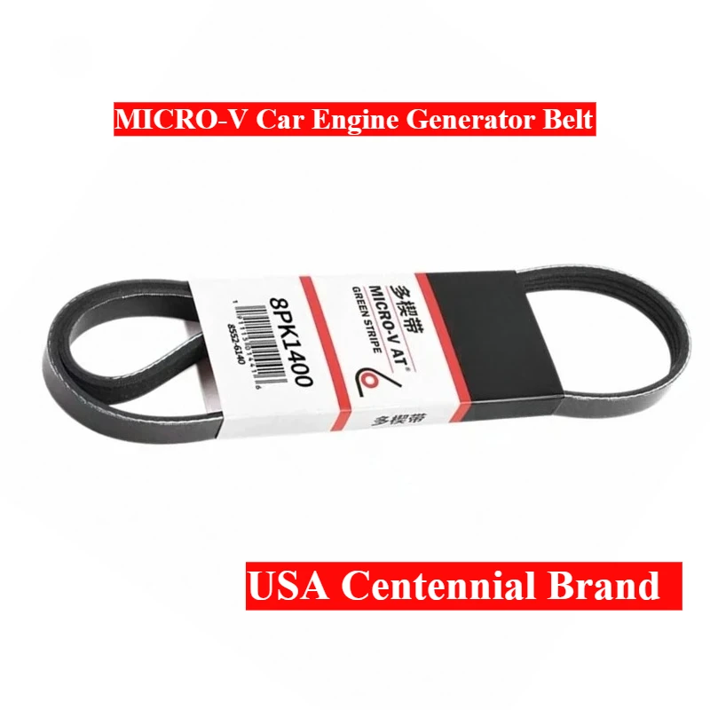 8PK2180 8PK2187 8PK2189 8PK2190 8PK2201 8PK2210 8PK2200 8PK2220 8PK2230 8PK2235 8PK2250 USA MICRO-V Car Engine Generator Belt