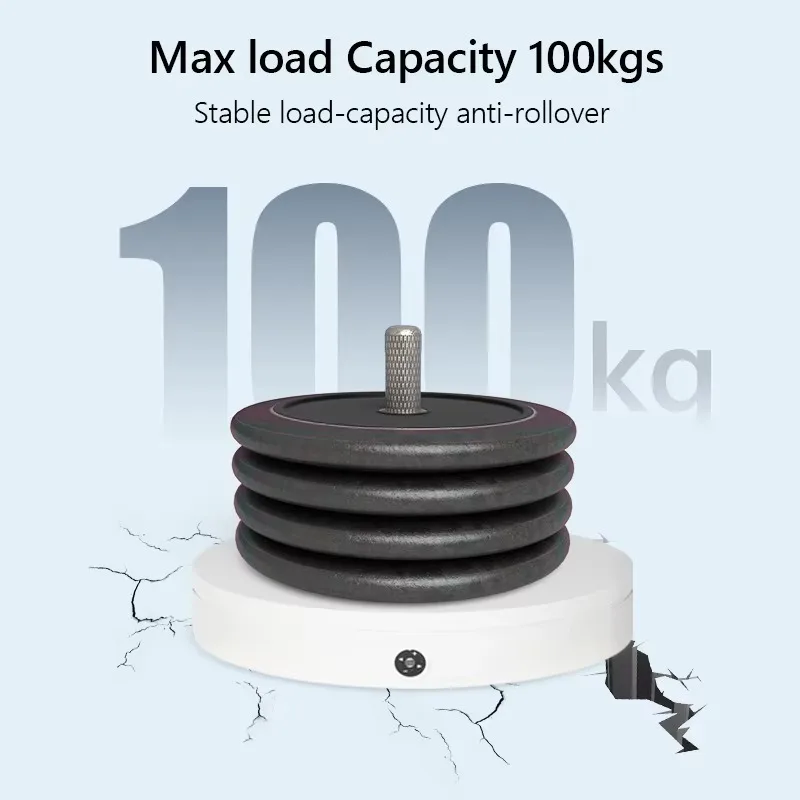 Remote Control Heavy Duty Loading Turntable Mannequin Display Stand 360 Degree Electric Rotating Base Turntable-BKL 3D Scanning