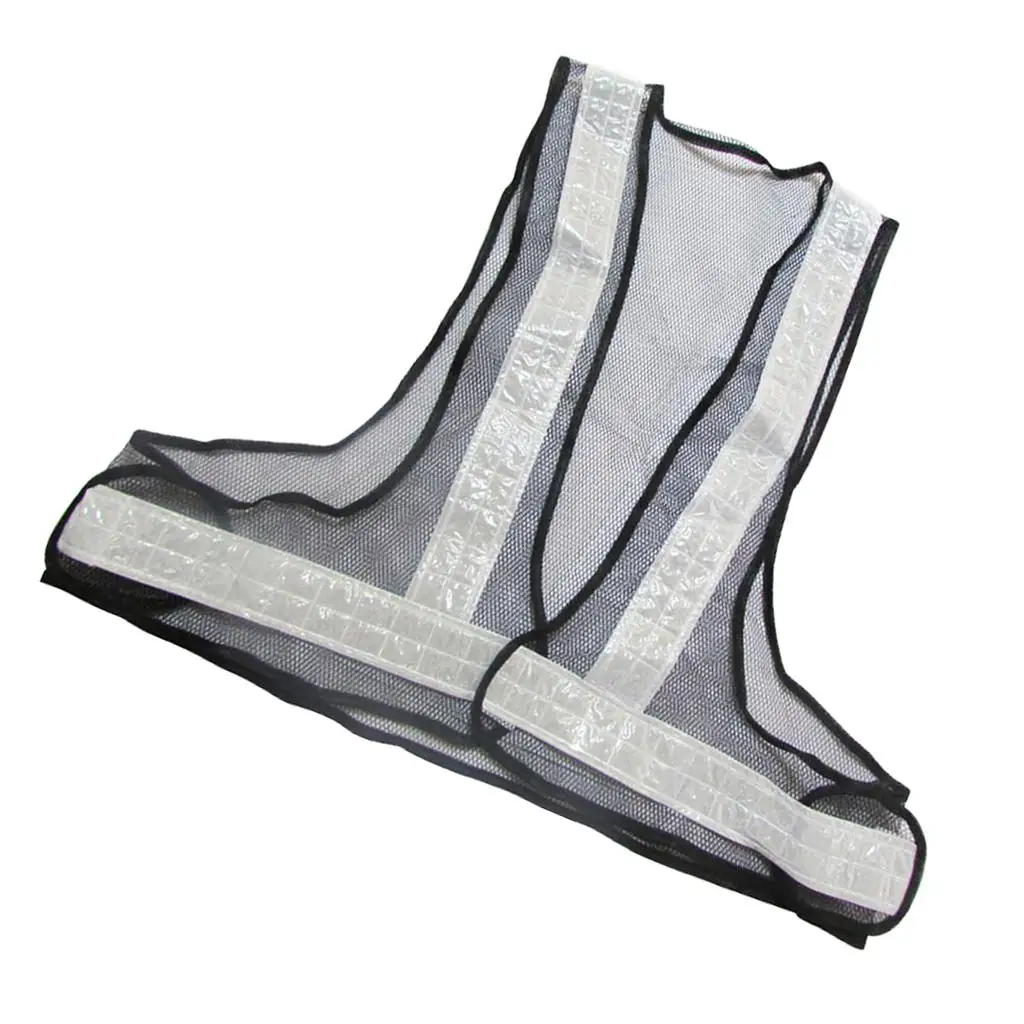 V-образный светоотражающий жилет Blesiya, одежда для дорожного движения с высокой видимостью