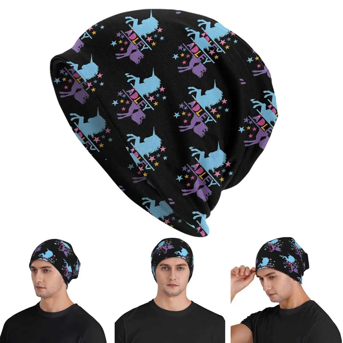

Adley Unicorns Kids Skullies шапки шапки теплая осенне-зимняя уличная шапка вязаная шапка для мужчин женщин взрослых