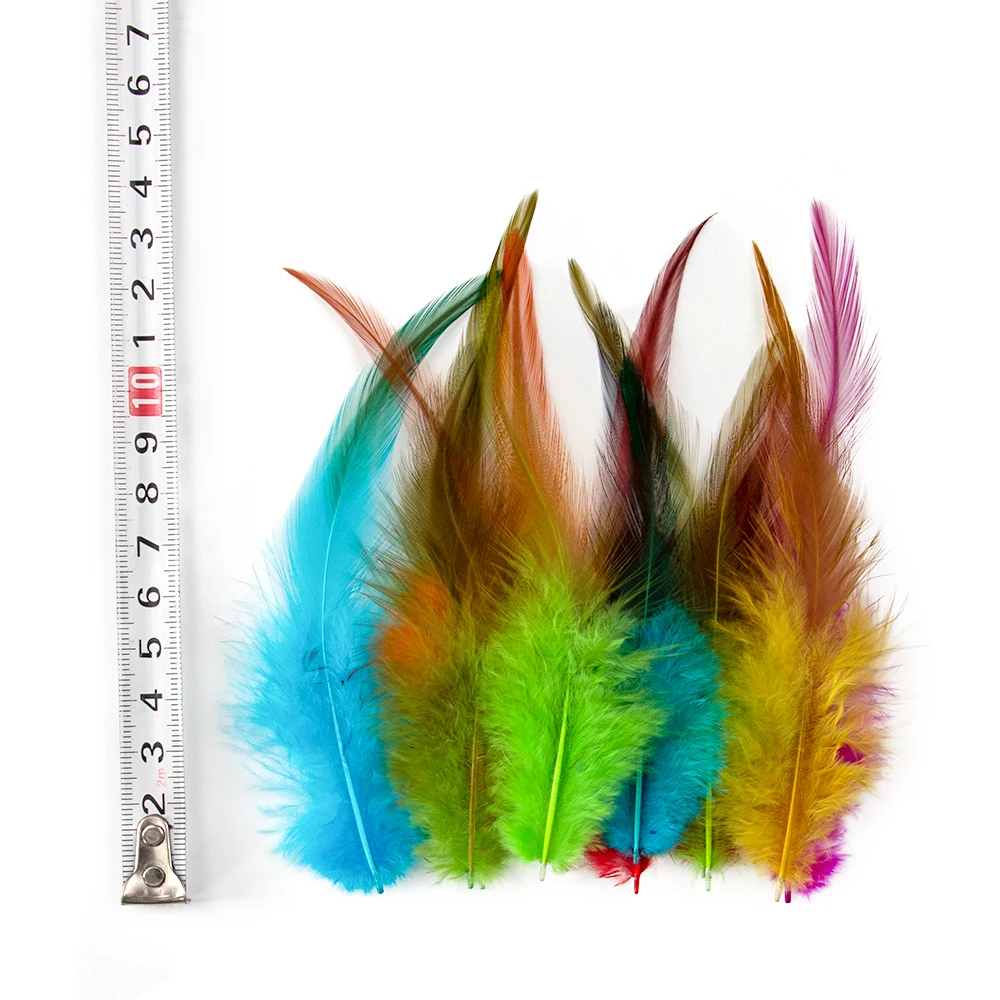 10-15cm Pretty Plumes Natural Rooster Feathers for Crafts Diy Softs Chicken Feather Jewelry Earring Plumas Decor Accessories