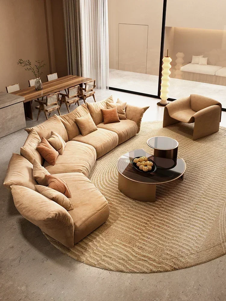 TAO Fabric Petal Sofa Living Room down Villa Shaped