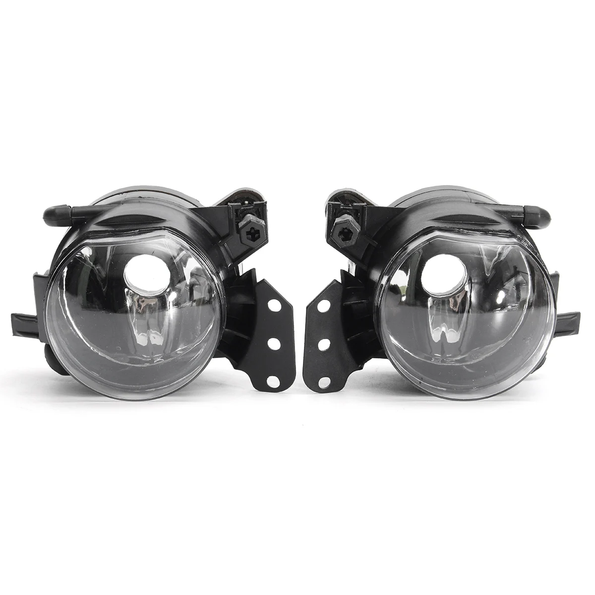Pair Car Front Bumper Fog Light Housing Fog Lamp With No Bulbs 63176910791 63176910792 For BMW E60 E90 E63 E46 323i 325i 525i