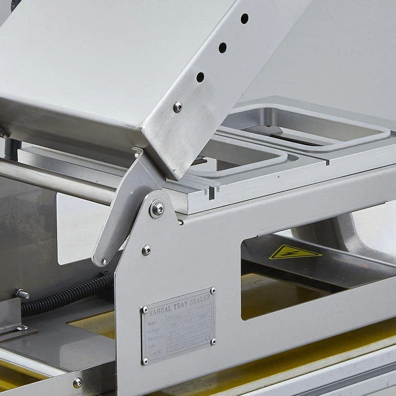 Máquina de sellado de embalaje termoselladora de bandeja de alimentos tipo mesa de embalaje Manual YOUXUAN
