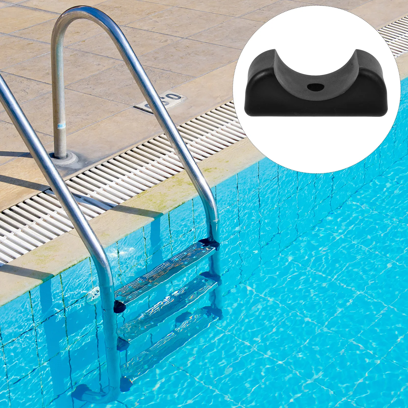 

Swimming Pool Ladder Weight Replacement Nonskid Step Weights Inside Decorative Cover Anti Slip Plastic Parts Accessories